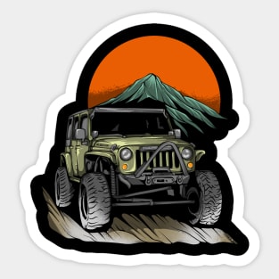 Rubicon jeep Sticker